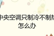 中央空调不制冷也不制热的原因分析（探究中央空调无法调节温度的原因及解决方法）