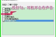 解决电脑插耳机没有声音的方法（让你的耳机在电脑上恢复声音）